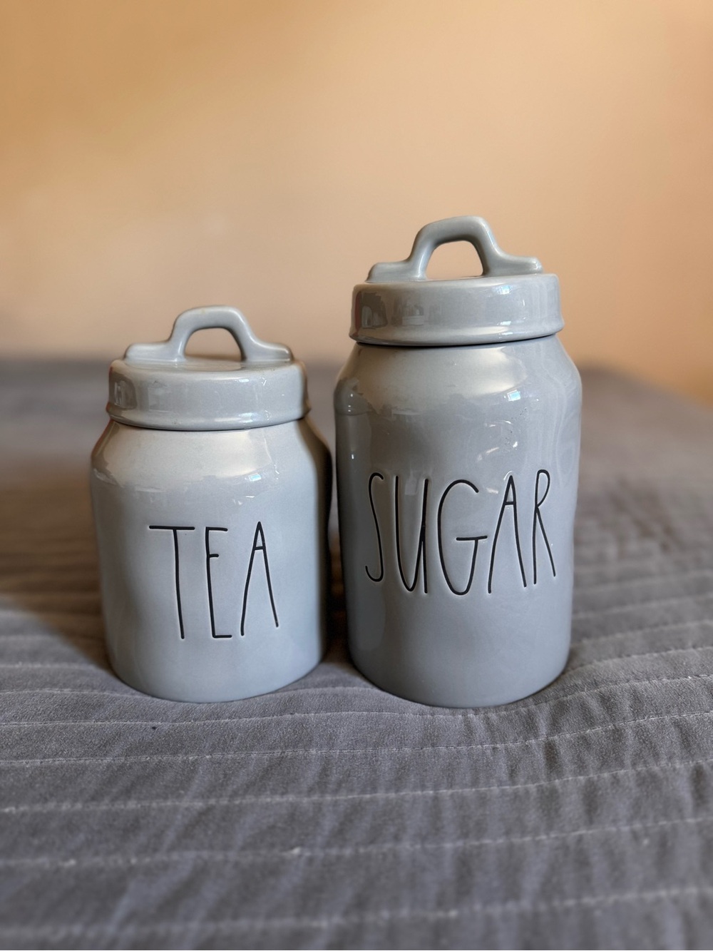 Rae Dunn TEA SUGAR Canisters